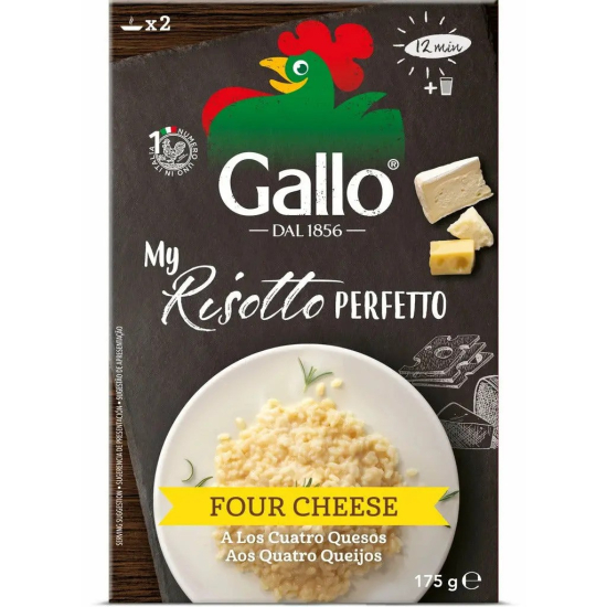 Riso Gallo Risotto Pronto 4 Cheese 175g