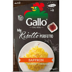 Riso Gallo Risotto Saffron 12x175g Riso Gallo Risotto Saffron 12x175g