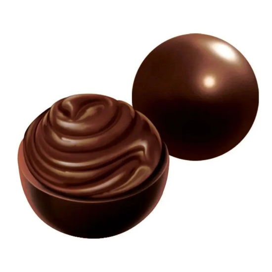 Zaini Boule D'or Fondente - Dark, With Smooth Cocoa Filling 154g