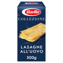 Barilla Collezione Pasta Lasagne Egg 500g, Pack Of 6 Barilla Collezione Pasta Lasagne Egg 500g, Pack Of 6