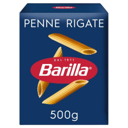Barilla Pasta Penne Rigate 500g, Pack Of 12 Barilla Pasta Penne Rigate 500g, Pack Of 12