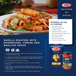 Barilla Pasta Rigatoni 500g, Pack Of 12