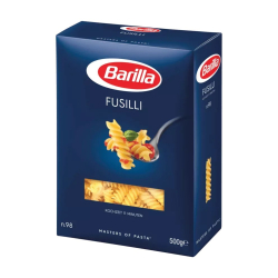 Barilla Fusilli 500g, Pack Of 12 Barilla Fusilli 500g, Pack Of 12