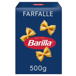 Barilla Pasta Farfalle 500g, Pack Of 12 Barilla Pasta Farfalle 500g, Pack Of 12