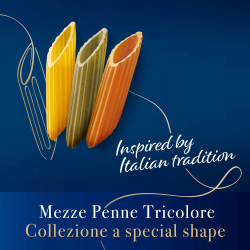 Barilla Collezione Pasta Mezze Penne Tricolori 500g, Pack Of 6