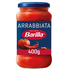 Barilla Arrabbiata Pasta Sauce 400g, Pack Of 8 Barilla Arrabbiata Pasta Sauce 400g, Pack Of 8