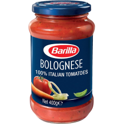 Barilla Bolognese Pasta Sauce with Italian Tomato 400g, Pack Of 8 Barilla Bolognese Pasta Sauce with Italian Tomato 400g, Pack Of 8