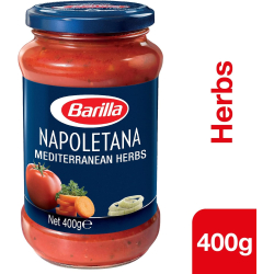 Barilla Napoletana Pasta Sauce 400g, Pack Of 8 Barilla Napoletana Pasta Sauce 400g, Pack Of 8