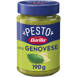 Barilla Pesto Genovese 190g, Pack Of 8 Barilla Pesto Genovese 190g, Pack Of 8