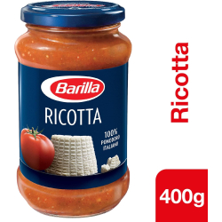 Barilla Sauce With Tomato and Ricotta 400g, Pack Of 8 Barilla Sauce With Tomato and Ricotta 400g, Pack Of 8