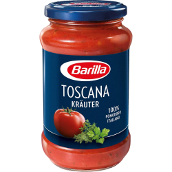 Barilla Toscana Pasta Sauce With Italian Tomato And Herbs 400g, Pack Of 10 Barilla Toscana Pasta Sauce With Italian Tomato And Herbs 400g, Pack Of 10