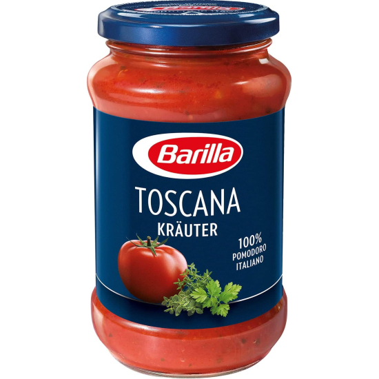 Barilla Toscana Pasta Sauce With Italian Tomato And Herbs 400g
