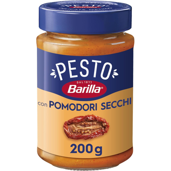 Barilla Pesto Pomodori Secchi Pasta Sauce With Italian Sun-Dried Tomatos 200g