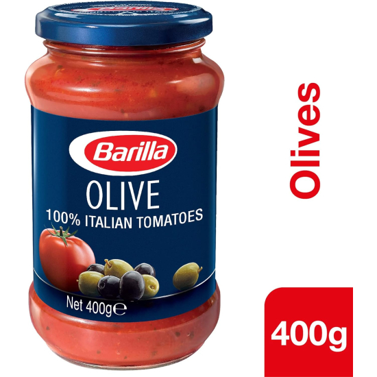 Barilla Olive Pasta Sauce With Italian Tomato 400g