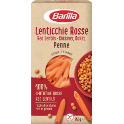 Barilla Pasta Penne Rigate Red Lentil Gluten Free 250g, Pack Of 8 Barilla Pasta Penne Rigate Red Lentil Gluten Free 250g, Pack Of 8