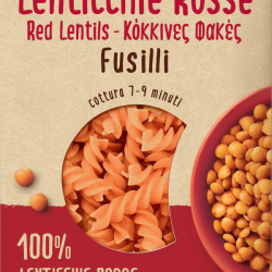 Barilla Pasta Fusilli Red Lentil 250g, Pack Of 8