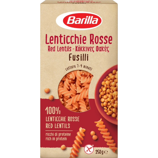 Barilla Pasta Fusilli Red Lentil 250g