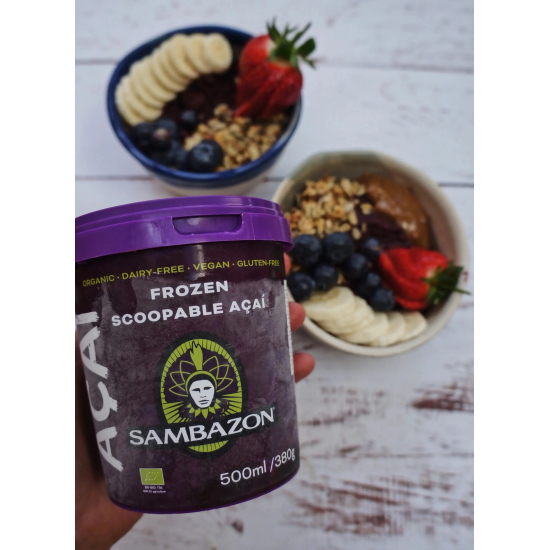 Sambazon Frozen Scoopable Açaí Sorbet 500 ml