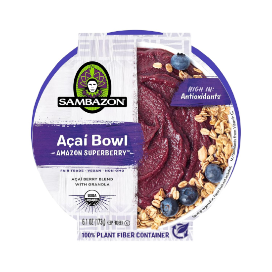 Sambazon Organic Superberry Acai Bowl 6.1 Oz