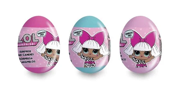 LoL Plastic Surprise Egg, 24 x 10g