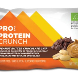 Protein Bar Crunch Peanut Butter Chocolate Chip, Gluten Free Bars 60g, Pack Of 6 Protein Bar Crunch Peanut Butter Chocolate Chip, Gluten Free Bars 60g, Pack Of 6