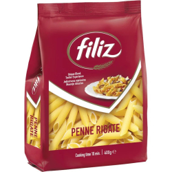 Filiz Penne Rigate 400g. Pack Of 6 Filiz Penne Rigate 400g. Pack Of 6