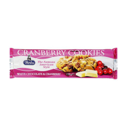 Merba White Chocolate Cranberry Cookies 150g, Pack Of 6 Merba White Chocolate Cranberry Cookies 150g, Pack Of 6