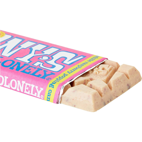 Tony's Chocolonely White Chocolate Raspberry Popping Candy  180g