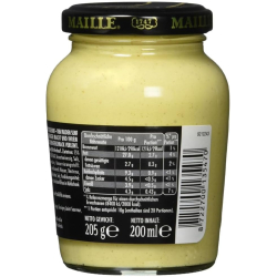 Maille Dijon Medium Spicy Mustard 200 ml, Pack Of 6