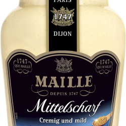 Maille Dijon Medium Spicy Mustard 200 ml, Pack Of 6 Maille Dijon Medium Spicy Mustard 200 ml, Pack Of 6