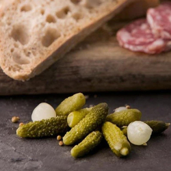 Maille Mini Crunchy Gherkins Pickles 210 ml, Pack Of 6