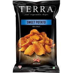Terra Crinkled Sweet Potato Sea Salt 30g Terra Crinkled Sweet Potato Sea Salt 30g