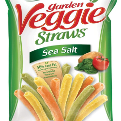 Sensible Portions Garden Veggie Straws Sea Salt 120g, Pack Of 6