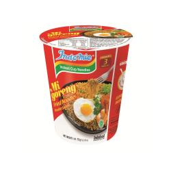 Indomie Mi Goreng Instant Cup Fried Noodles, Original Flavour 75g Indomie Mi Goreng Instant Cup Fried Noodles, Original Flavour 75g