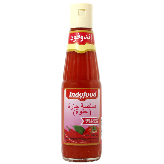 Indofood Hot & Sweet Chili Sauce 340 ml