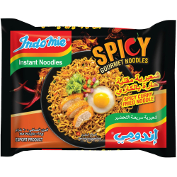 Indomie Instant Fried Noodles, Spicy Curry Flavour (Pack of 5 - 90 g Each) Indomie Instant Fried Noodles, Spicy Curry Flavour (Pack of 5 - 90 g Each)