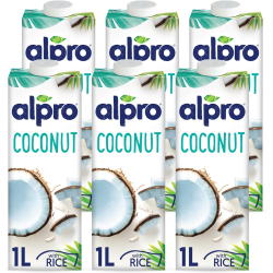 Alpro Coconut Milk Professional 1Ltr Pack Of 6 Alpro Coconut Milk Professional 1Ltr Pack Of 6