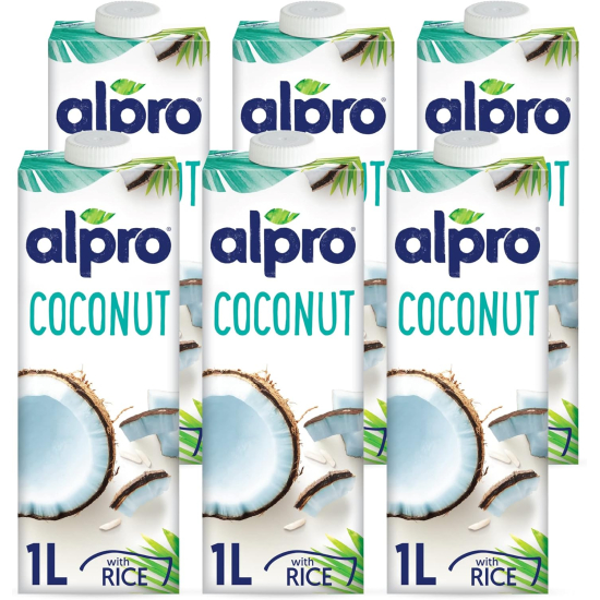 Alpro Coconut Milk Professional 1Ltr Pack Of 6