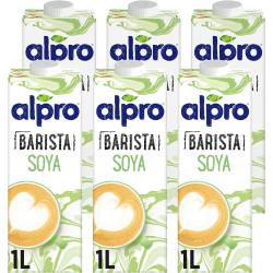 Alpro Soya Milk Professional 1Ltr Pack Of 6 Alpro Soya Milk Professional 1Ltr Pack Of 6