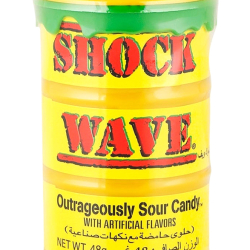 Shock Wave Drum Assorted Sour Candy 48g, Pack Of 6