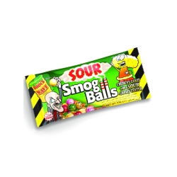 Shock Wave Sour Smog Balls Fin Seal Pack 57g, Pack Of 6 Shock Wave Sour Smog Balls Fin Seal Pack 57g, Pack Of 6