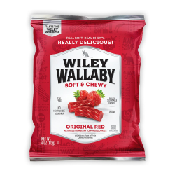 Wiley Wallaby Soft & Chewy Classic Red Strawberry 113g, Pack Of 6 Wiley Wallaby Soft & Chewy Classic Red Strawberry 113g, Pack Of 6