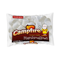 Campfire Marshmallows Regular White 300g, Pack Of 6 Campfire Marshmallows Regular White 300g, Pack Of 6