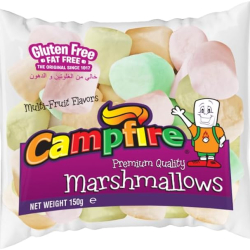 Campfire Marshmallows Regular Fruit 150g, Pack Of 6