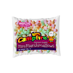 Campfire Marshmallows Mini Fruit 150g, Pack Of 6 Campfire Marshmallows Mini Fruit 150g, Pack Of 6