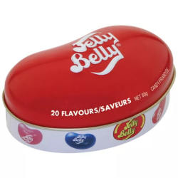 Jelly Belly 20 Flavour Assorted Tin 65g, Pack Of 6 Jelly Belly 20 Flavour Assorted Tin 65g, Pack Of 6