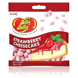 Jelly Belly Strawberry Cheesecake Bag 70g, Pack Of 6 Jelly Belly Strawberry Cheesecake Bag 70g, Pack Of 6