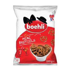 Boehli Mini Pretzels Bag 200g, Pack Of 6 Boehli Mini Pretzels Bag 200g, Pack Of 6