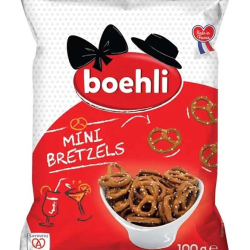 Boehli Mini Pretzels Bag 200g, Pack Of 6