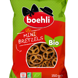 Boehli Organic Pretzels Bag 150g, Pack Of 6